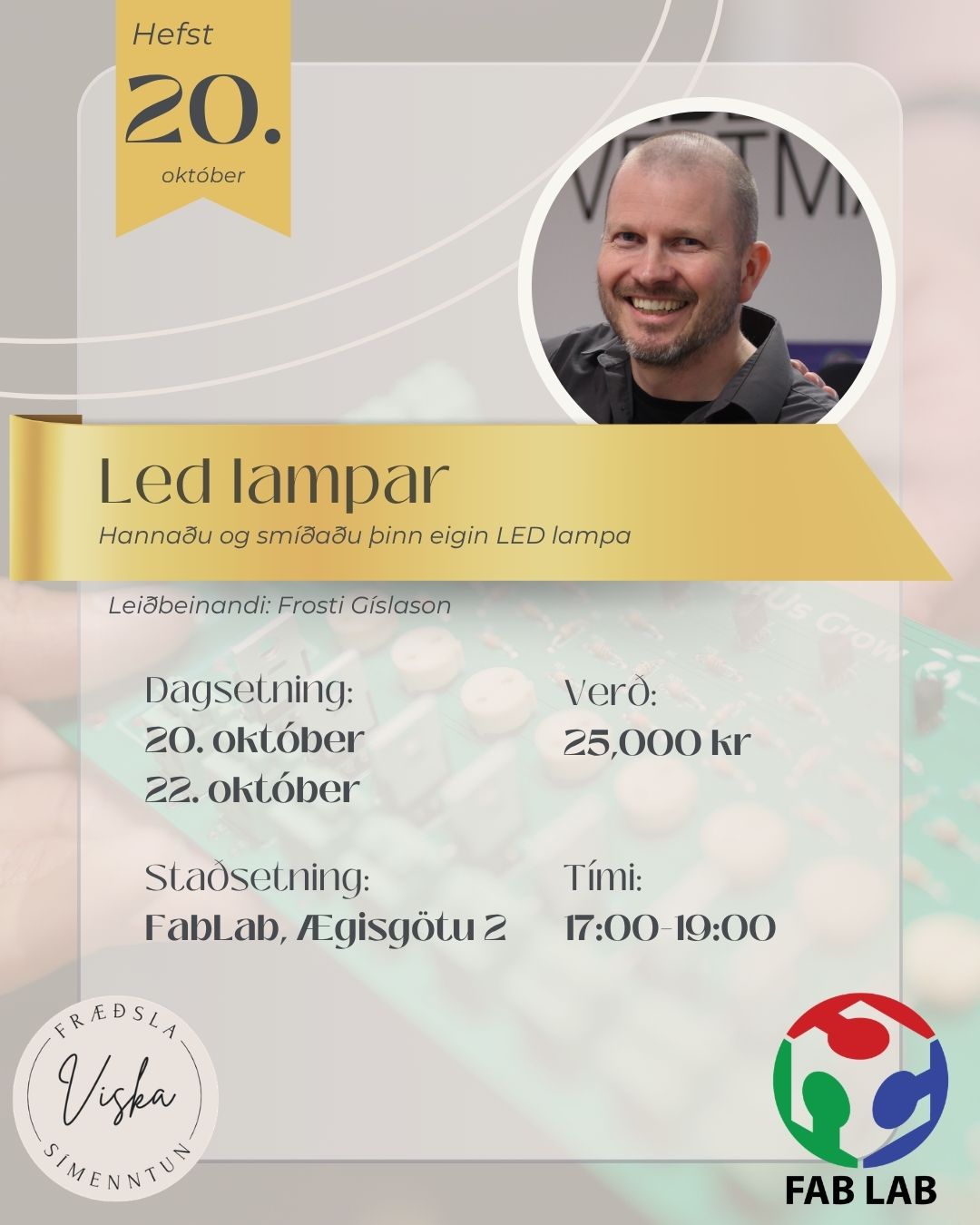 10 Hönnun og smíði LED-lampa - Image 1